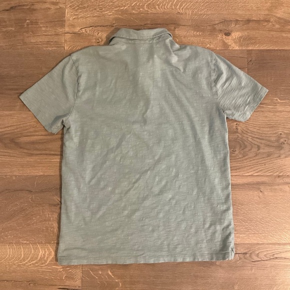 Men’s Gap Lived In Slub Polo in moss green, M - Picture 2 of 6